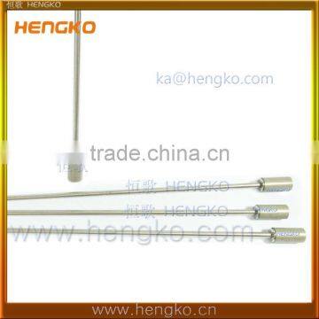 sintered SS inline oxygen diffuser stone 2 microns