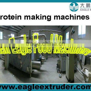 textured soy protein, vegetarian meat Type soya protein vegerarian meat extruder