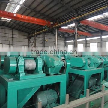 Double roller extrusion granulator machine for inorganic fertilizer