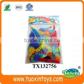 Plastic Snowflake Geometric Designs Building Blocks Toys Creative Puzzle Toys for Kids photo-3