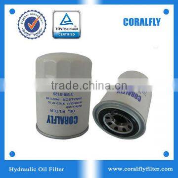 Coralfly OEM Excavator Oil Filter KNJ0288 31E9-0126