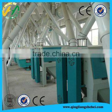 China automatic Complete flour mill production line for TPD500