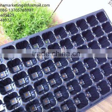 High Quality Vegetable Plastic Nursery Seedling Tray Black Plastic Plant Seed Growing Tray photo-3