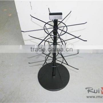 3-Tier Counter Rotating Metal Wire Fashion Jewelry Display Stands photo-3