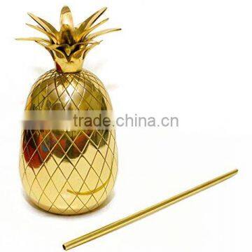 Top Manufactured Vintage Brass Cocktail Cup/Pineapple Cocktail Cup photo-4
