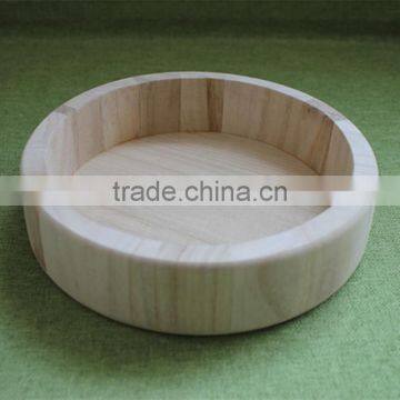 Round Tray Round Wooden Serving Tray Round Mirror Tray Round Wooden Tray for Home photo-3