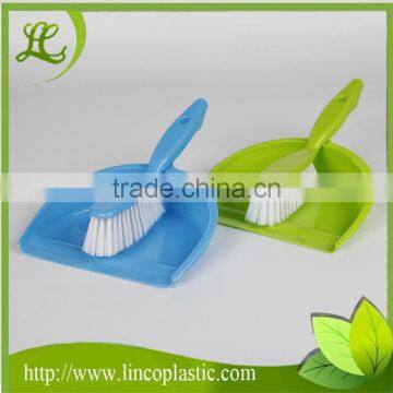 Plastic Folding Broom and Dustpan Set