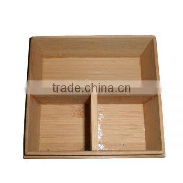 Customize Upscale Square Bamboo Ornaments Storage Box, Crafts Storage Package Boxes photo-6