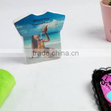 Cheap 100% Cotton Compressed Towel/Gift Towel photo-3