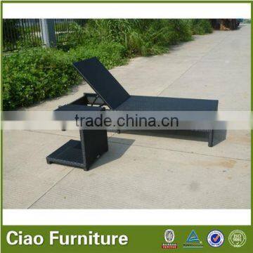 Durable Plastic Rattan Furniture Wicker Furniture Lounge Suite With Side Table photo-3