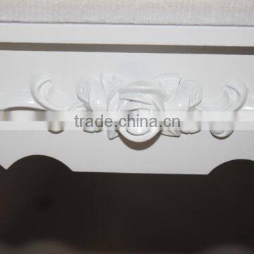 Home Furniture Dressing Table Set, Bedroom Dresser With Mirror and Bench, Wooden Make up Table Set photo-3