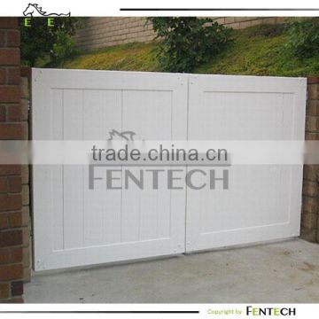 New design wood plastic/vinyl/pvc composite fence panels factory