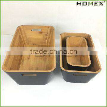 Bamboo Supplies & Toys Storage Box Homex BSCI/Factory photo-4