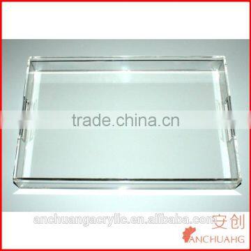 Clear Acrylic Tray With Customized Paper Insert on Bottom photo-2