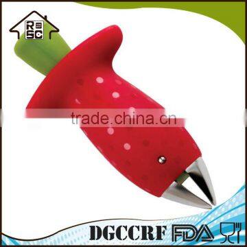 NBRSC Over 10 Years Experience Fruit and Vegetable Plastic Strawberry Corer Kitchen Tool Strawberry Huller Kitchen Fruit Tool photo-5