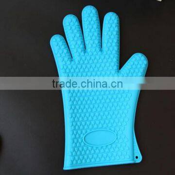 Wholesale Custom Silicone Oven Mitts Heat Resistant Microwave Heated Gloves photo-6