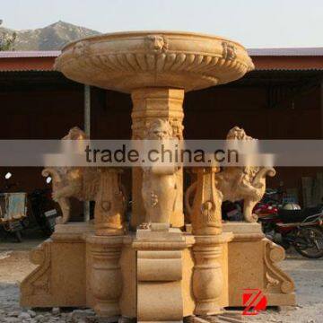 garden lion fountain for decoration