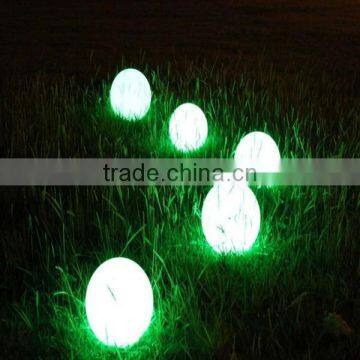 PE Material Blow up Furniture Garden Used Human Plastic LED Light Luminous Ball photo-6