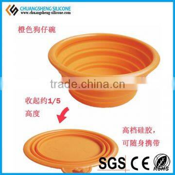 Portable Anti-broken Foldable Silicone Bowl photo-4