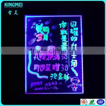 Kingmei Made in China Bar Clear Acrylic Lighted Transparent Led Display, Led Display Sign, Led Display Board photo-4