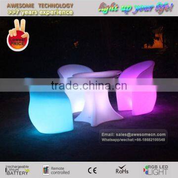 Illuminated Flower Sets / Led Table and Chair Set (TP117)