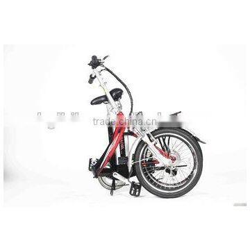 20 Inch Fashionable CE Foldable Electric Folding Bike for Women photo-5