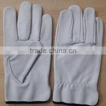 Goatskin driving gloves