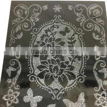 Rub-ons Transfer With Wood Stick, Quality Rub-on Scratching Transfer Stickers, Classic Black Rub-on Scratching Transfer Sticker photo-2