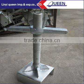 Scaffolding Type Base Jack And Solid Base Jack Niveladores