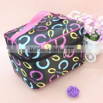 Beauty Girl Cosmetic Bag Travel Zipper Multifunction Makeup Pouch Toiletry Bag photo-3