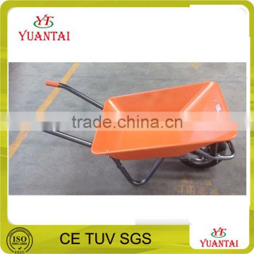 high quality 130kg 65L steel solid wheel 13x3" heavy duty Wheel barrow WB4211