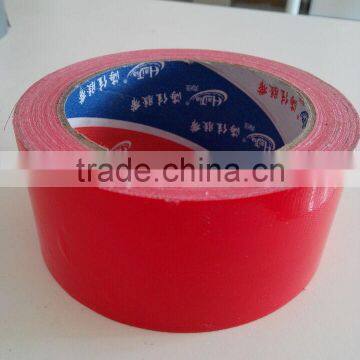 China Manufacturer Orange Color Cloth Duct Tape Cloth Adhesive Tape for Fair Use photo-3