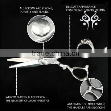 QJ-HS112 Razor Blade Hair Cutting Scissors Hairdressing Scissors Korea photo-4