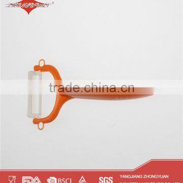 Orange Ultra Sharp Ceramic Dual Julienne Peeler photo-3