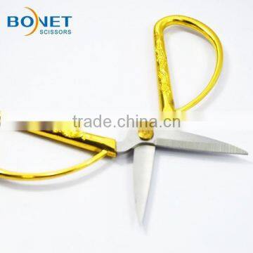 S11005 FDA Qualified 5-1/8" Imitation Gold Scissors for Ribbon Cutting Ceremony photo-4