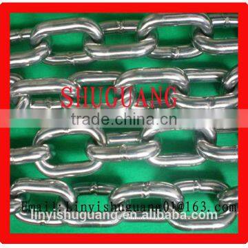 Linyi Shuguang High Quality Electro Galvanized Animal steel chain