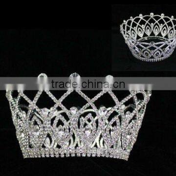 Pageant Rhinestone Fashion Women wedding hair accessories bride crowntiara