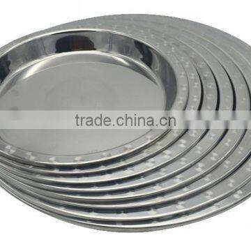 Stainless Steel Flat Dinner Plate & Dishes photo-3