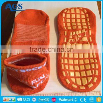 2017 Wholesale Kids Breathable Trampoline Sock With Rubber Grip photo-6