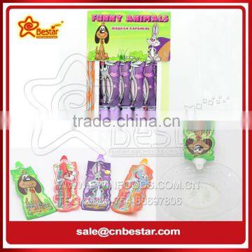 Funny Animal Shape Fruit Jelly Jam Candy/ Jelly Juice Drink