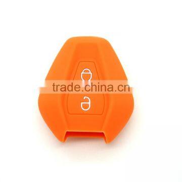 Hot Selling Colorful 2 Button Silicone Car Key Fob Case Silicone Rubber Car Key Covers for Suzuki photo-5