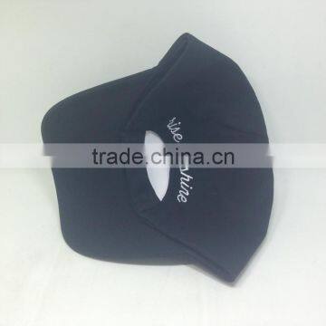 5 Panel Cap With Custom Embroidery Patch Black Hat photo-5