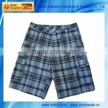 1109 Mens Printed Summer Cargo Shorts