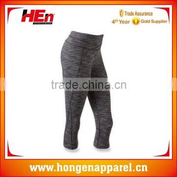 Hongen apparel USA Spandex lycra ladies yoga pants running pants