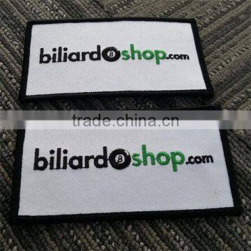 Customized iron-on backing embroidery patch