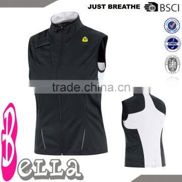 mens' sleeveless jacket warm up jacket