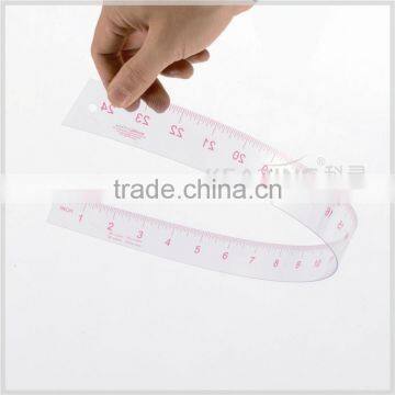 Kearing Plastic Vary Form Curve Ruler 24'' Stick Curve Garment Ruler # 6324 photo-3