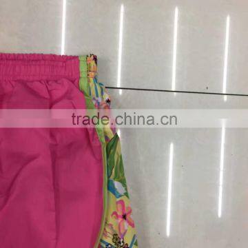 Clothing Inventory Women 100%polyester Contrast Sports Shorts photo-4