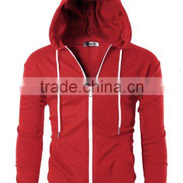 2017 Custom Thermal Hoodies Mens French Terry Oversized Dropped Shoulder Pullover Warm Hoodie With Ribbed Trims photo-2