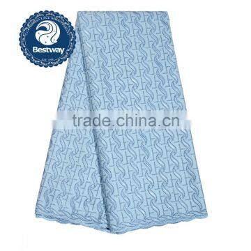 2017 New Polish Lace Swiss Voile Lace Fabrics With Stones SL0425 photo-3